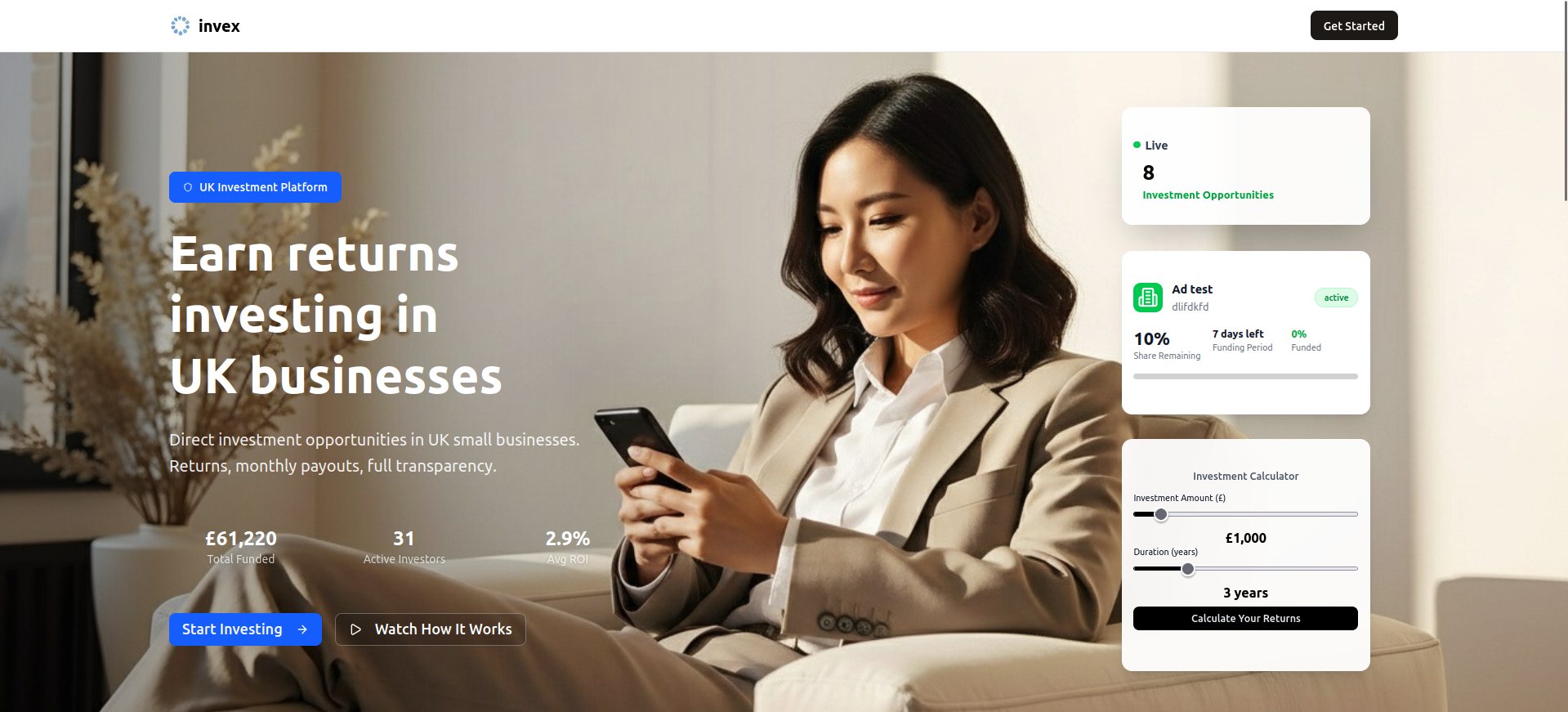 Industrial Crowdfunding Platform